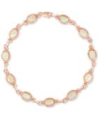 Opal Link Bracelet (3 Ct. T.w.) In 14k Rose Gold