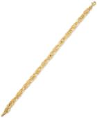 Curvy Link Bracelet In 10k Gold