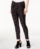 Bar Iii Camouflage-print Pull-on Pants, Created For Macy's