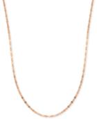 18 Polished Fancy Link Chain (1-3/8mm) Necklace In 14k Gold
