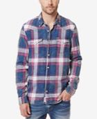 Buffalo David Bitton Men's Sakyro Denim Plaid Shirt
