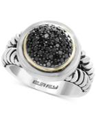 Balissima By Effy Diamond Cluster Ring (1/3 Ct. T.w.) In Sterling Silver & 18k Gold