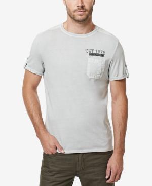 Buffalo David Bitton Men's Kapong Graphic-print Pocket T-shirt