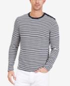 Nautica Men's Slim Fit Striped Sweater