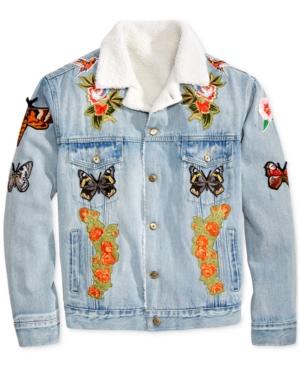 Hudson Nyc Men's Patched Denim Jacket
