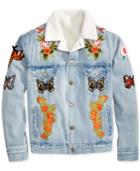 Hudson Nyc Men's Patched Denim Jacket