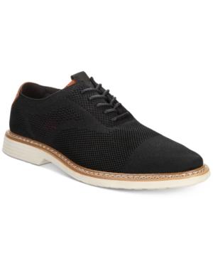 Alfani Men's Varick Comfort Flx Textured Knit Oxfords, Created For Macy's Men's Shoes