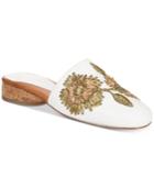 Andre Assous Lucia Embroidered Mules