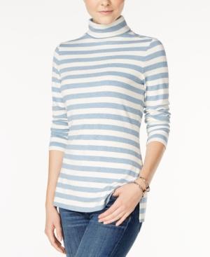 Tommy Hilfiger Gigi Striped Turtleneck, Only At Macy's