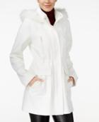 Bcx Juniors' Faux-fur Hooded Coat