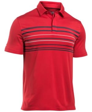Under Armour Men's Coldblack Stripe Golf Polo