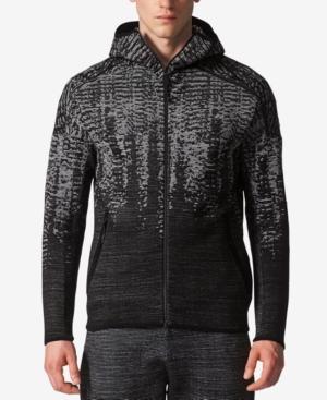 Adidas Men's Z.n.e. Pulse Printed Zip Hoodie