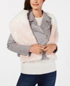 I.n.c. Ombre Faux-fur Stole, Created For Macy's