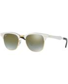 Ray-ban Clubmaster Aluminum Sunglasses, Rb3507 51