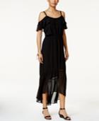 Thalia Sodi Off-the-shoulder Illusion Maxi Dress, Only At Macy's