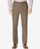 Perry Ellis Men's Men's Classic-fit Wrinkle-resistant Plaid Pants