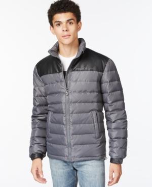 Versace Jeans Colorblocked Puffer Coat