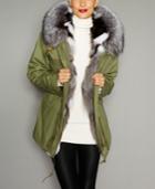 The Fur Vault Hooded Fox-fur-lined Parka