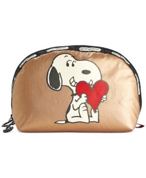 Lesportsac Peanuts Collection Medium Dome Cosmetics Case