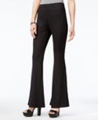 Material Girl Juniors' Ribbed Flare-leg Pants, Only At Macy's