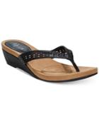 Style & Co Haloe Wedge Sandals, Created For Macy's Women's Shoes