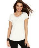 Alfani High-low T-shirt, Created For Macy's