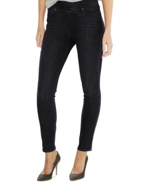 Levi's Skinny Perfectly Slimming Pull-on Jeggings, Black Wash