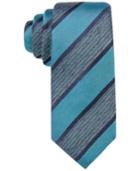 Alfani Men's Aqua 2.75 Slim Tie, Created For Macy's