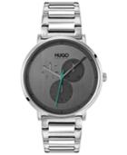 Hugo Men's #guide Ultra Slim Stainless Steel Bracelet Watch 40mm