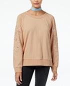 American Rag Juniors' Beaded Studded Sweatshirt, Created For Macy's