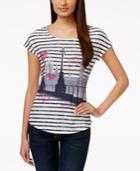 Style & Co. Embellished Short-sleeve Tee, Only At Macy's