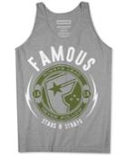 Famous Stars And Straps Men's Graphic Print Cotton Tank