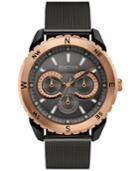 Kenneth Cole Reaction Men's Brown Stainless Steel Mesh Bracelet Watch 49mm 10030938