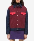 Calvin Klein Jeans Cotton Colorblocked Trucker Jacket
