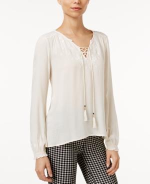 Sanctuary Adeline Lace-up Top
