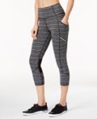 Calvin Klein Performance Cosmic Space-dyed High-waist Cropped Leggings