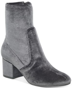 Ivanka Trump Presli Velvet Booties Women's Shoes