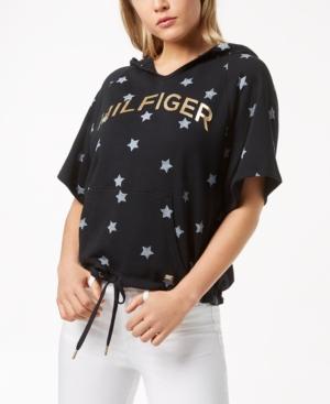 Tommy Hilfiger Sport Printed French Terry Drawstring-waist Hoodie, A Macy's Exclusive Style