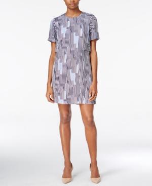 Armani Exchange Printed Shift Dress