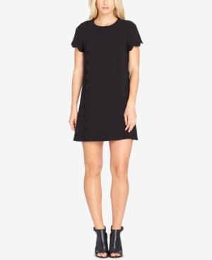 Tahari Asl Scalloped Shift Dress