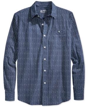 American Rag Men's Dotted Line Shirt, Only At Macy's