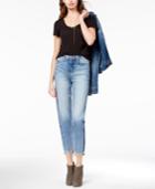Joe's Colorblocked Straight-leg Jeans