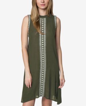 O'neill Juniors' Yasmine Embroidered Shift Dress