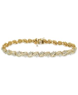Diamond Tennis Bracelet (2 Ct. T.w.) In 10k Gold