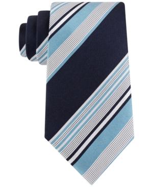 Kenneth Cole Reaction Men's Rail-striped Classic Tie