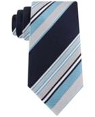 Kenneth Cole Reaction Men's Rail-striped Classic Tie