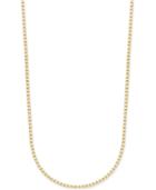 Giani Bernini Box Chain Necklace In 24k Gold-plated Sterling Silver, Only At Macy's