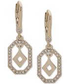 Ivanka Trump Gold-tone Crystal Drop Earrings