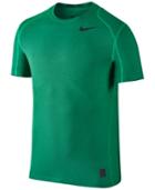 Nike Men's Pro Dri-fit Fitted Striped Training Top