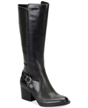 Born Hillman Block Heel Tall Boots Women's Shoes